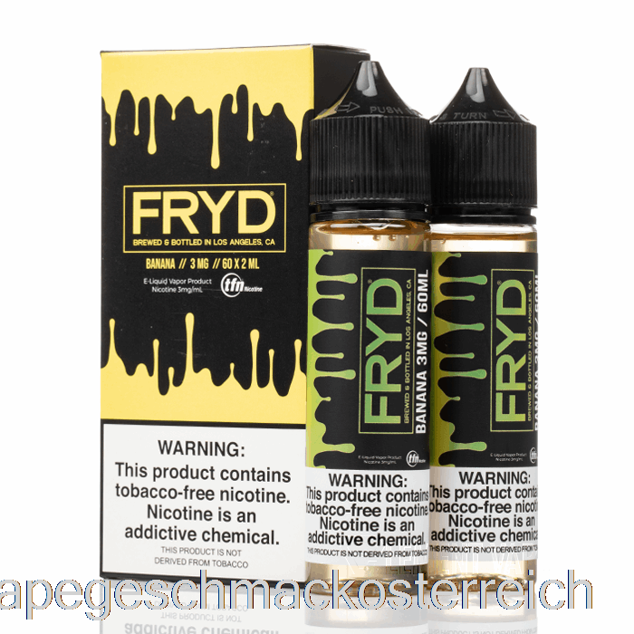 Banane – Frittiertes E-Liquid – 120 Ml, 3 Mg Vape-Geschmack